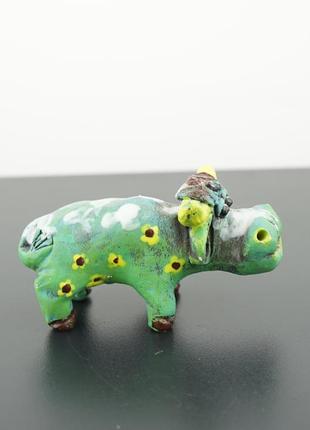 Фігурка у вигляді корівки інтер'єрна корова3 фото