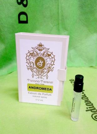 Andromeda tiziana terenzi💥original mini vial spray 2 мл книжка мініатюра пробник1 фото