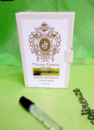 Andromeda tiziana terenzi💥original mini vial spray 2 мл книжка мініатюра пробник2 фото