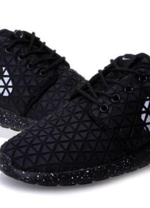 Nike roshe run metric qs black unisex