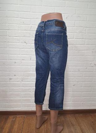 Женские джинсовые шорты бриджи стрейч4 фото