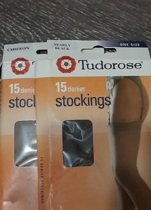 Набор из двух пар чулок от tudorose stockings 15 ден