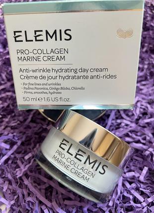 Бестселлер! антивозрастной омолаживающий крем для лица elemis pro-collagen marine cream, 50 мл8 фото