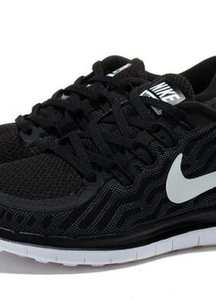 Nike free run 5.0 2015 black жіночі3 фото