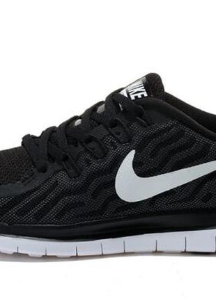 Nike free run 5.0 2015 black жіночі2 фото