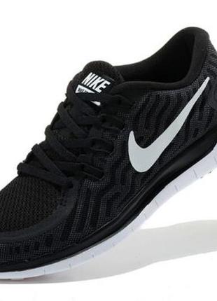 Nike free run 5.0 2015 black женские