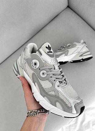 Кроссовки adidas astir white silver