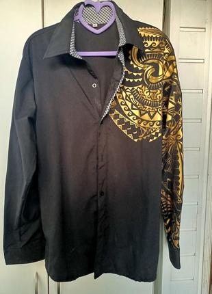 Ексклюзивна вишукана сорочка розмір l