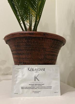 Интенсивная увлажняющая маска kerastase specifique masque rehydratant для чувствительного и сухого типов волос3 фото