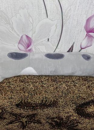 Кіт батон, подушка антистрес, іграшка м'яка, 50 см9 фото