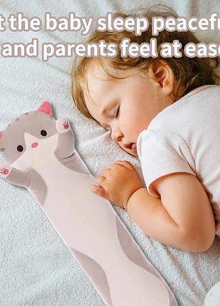 Кіт батон, подушка антистрес, іграшка м'яка, 50 см1 фото