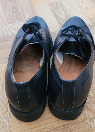 Дерби броги туфли женские на шнурках кожа 39 размер4 фото