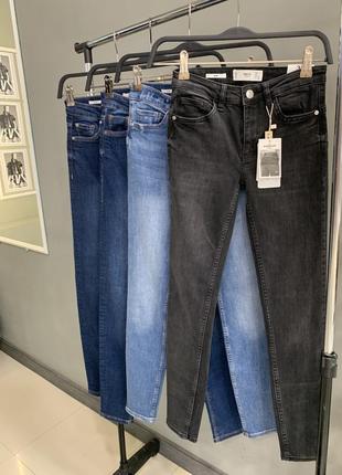 Mango джинси джинсы скіні сині чорні 32 347 фото