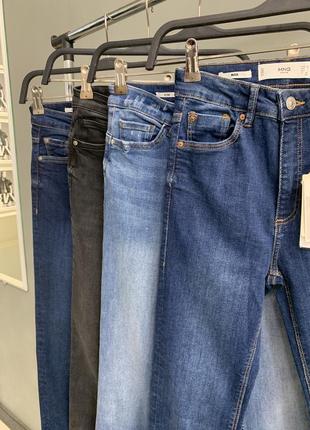 Mango джинси джинсы скіні сині чорні 32 345 фото