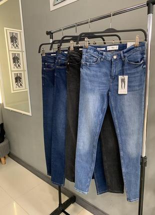 Mango джинси джинсы скіні сині чорні 32 346 фото