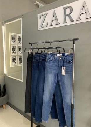 Mango джинси джинсы скіні сині чорні 32 34