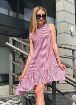 Платье в полоску