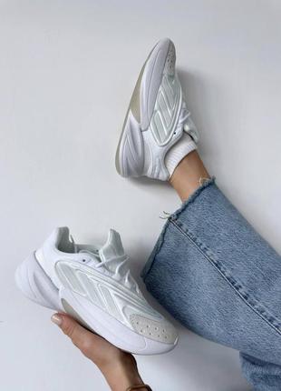 Высокое качество! женские кроссовки adidas ozelia white7 фото