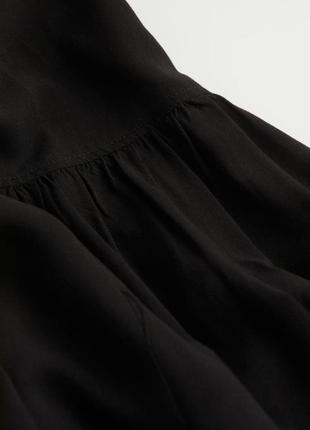Черное длинное платье h&amp;m2 фото