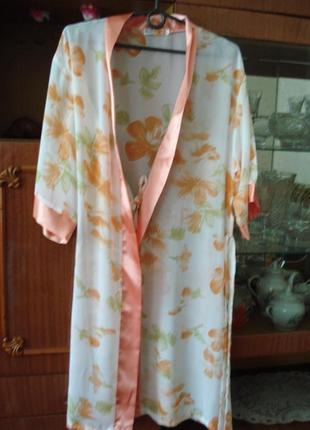 Шикарный фирменный халат, размер xl2 фото