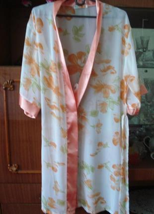 Шикарний фірмовий халат, розмір xl