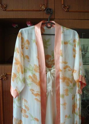 Шикарный фирменный халат, размер xl3 фото