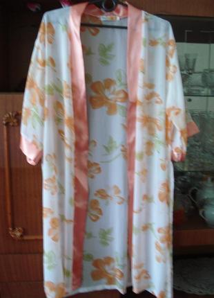 Шикарный фирменный халат, размер xl5 фото