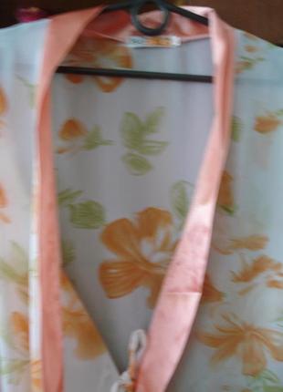 Шикарный фирменный халат, размер xl7 фото