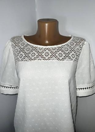 Блуза жіноча біла shein. l (48)2 фото