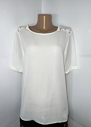 Блузка женская белая primark, m (48)