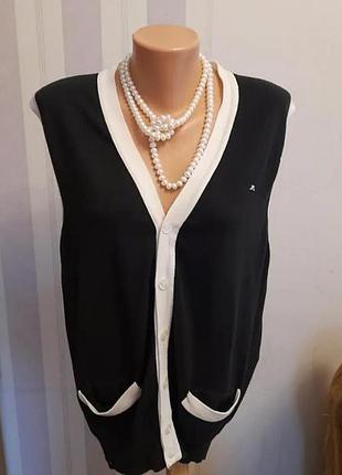 Жилетка кардиган трикотажний хл л
