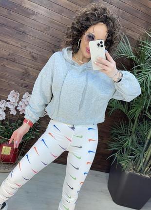 Худи укороченный