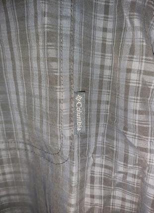 Рубашка columbia regular fit titanium с коротким рукавом, трекинговая .3 фото