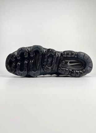 Nike air vapormax plus (черные)7 фото