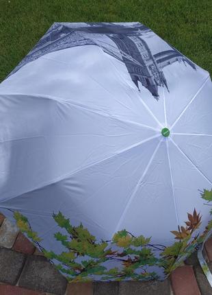 Зонт женский полуавтоматический сбор5 фото