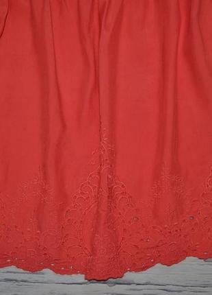 14/xl фирменное натуральное платье мидди летний сарафан с выбитым кружевом new look5 фото