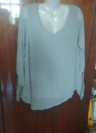 Блуза удлиненная туника плюс сайз 46 евро на 54-56 укр1 фото