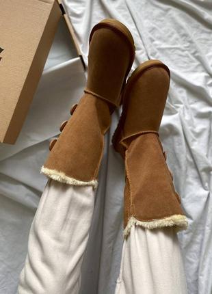 Угги ugg bailey 49 triplet ii high caramel7 фото