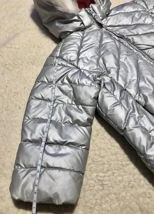 Куртка зимняя утеплённая на флисовой подкладке н&м8 фото