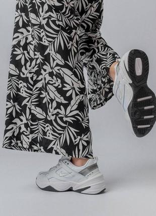 Жіночі кросівки nike m2k tekno premium white essential10 фото