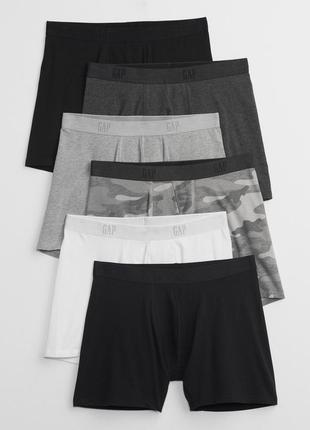 Набор мужских трусов 5" boxer briefs (6-pack) размер xl