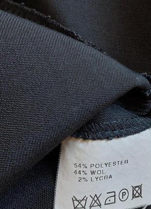 Стильная базовая высокая черная юбка годе8 фото