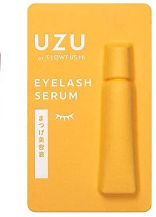 Uzu японская сыворотка для роста ресниц eyelash serum by flowfushi 7 г