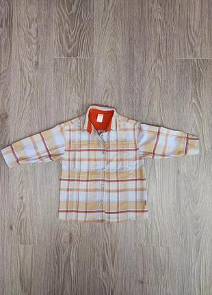 Тепленькая рубашка cakewalk 3-4 года