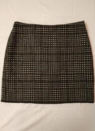 Стильная тёплая 25% шерсть комфортная юбка opus германия