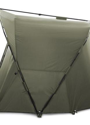 Карповая одноместная палаткака delphin panorama eazy oneman 215х250х145