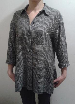 Сорочка оверсайз jaeger, розмір l