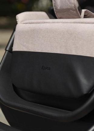 Универсальная коляска 2 в 1 carrello epica 2023 (каррелло эпика) crl-8510/1 iron grey...