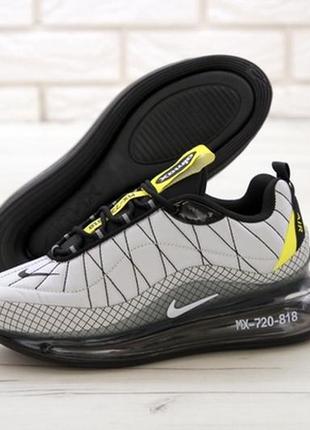 Nike air max 720-818 white, мужские кроссовки найк аир макс белые весна-осень, кросівки найк 7204 фото