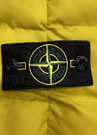 Жилетка  stone island мужская темно-синяя весна\осень, безрукавка модная для мужчин5 фото